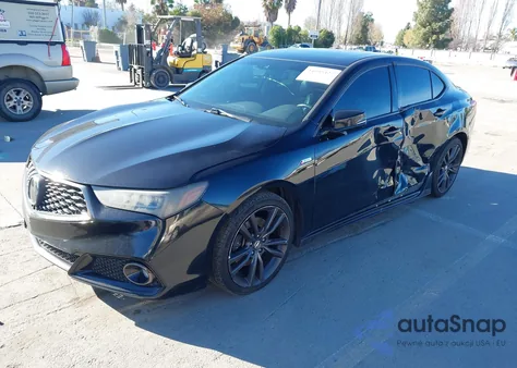 2019 Acura Tlx Tech A-Spec Pkgs z USA, uszkodzony, nr VIN 19UUB2F61KA000459